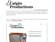 Tablet Screenshot of catpin.com